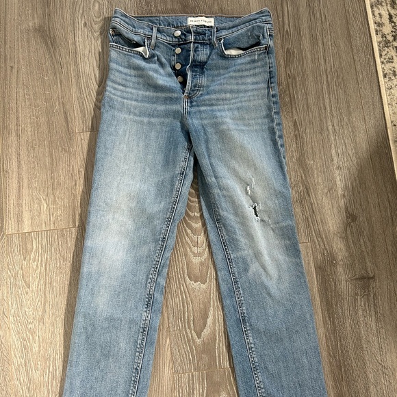 Denim forum the Arlo high-rise straight from Aritzia - Picture 7 of 10